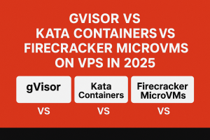 gVisor vs Kata Containers vs Firecracker MicroVMs on VPS in 2025: Isolation Guarantees, Startup Latency, Performance Overhead, and Use‑Case Guide