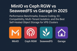MinIO vs Ceph RGW vs SeaweedFS vs Garage in 2025: Performance Benchmarks, Erasure Coding, S3?Compatibility, Multi?Tenant Isolation, and the Best Self?Hosted Object Storage for VPS Clusters